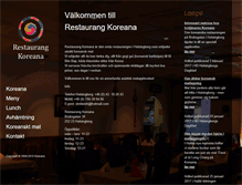 Tablet Screenshot of koreana.se
